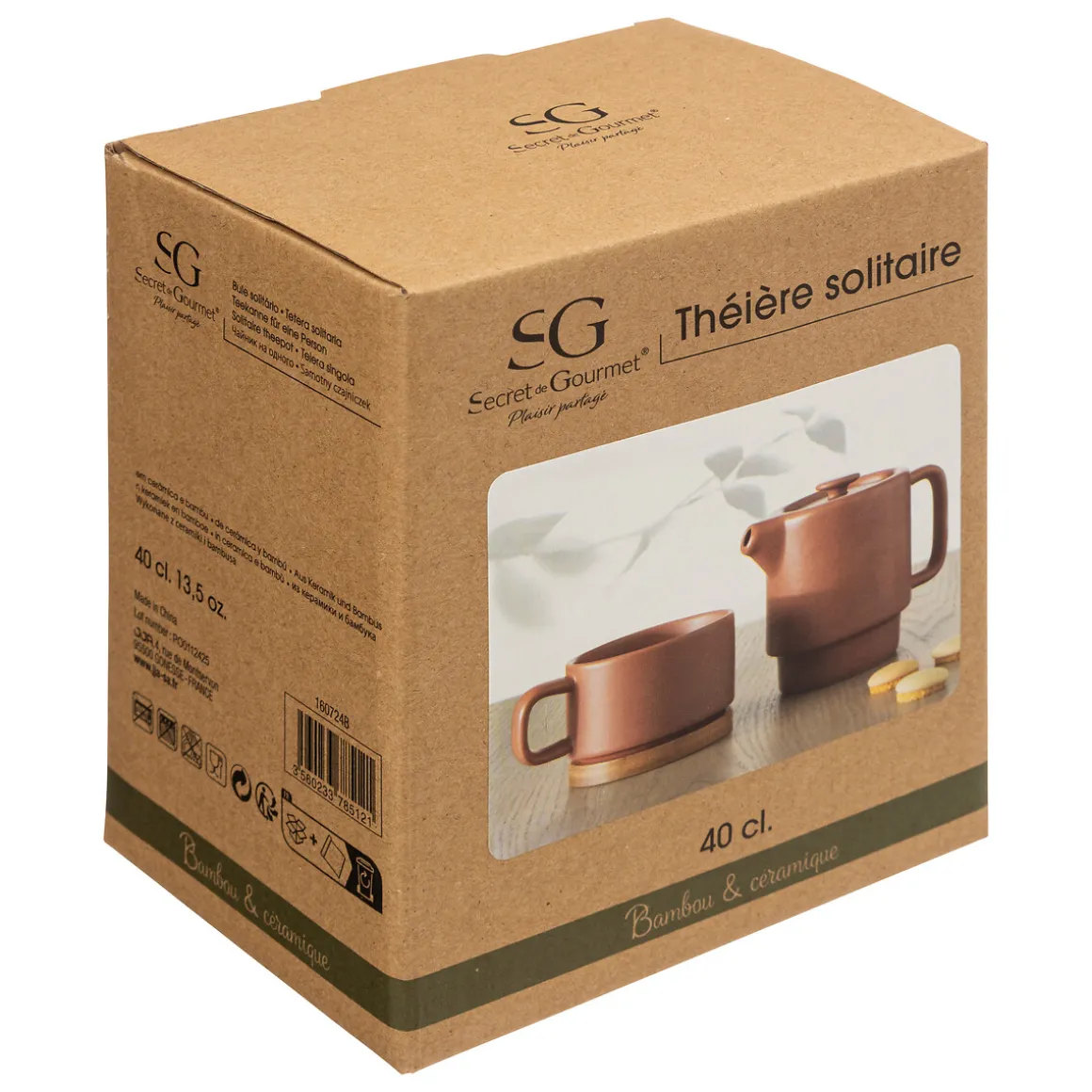 Théière solitaire "Nature"