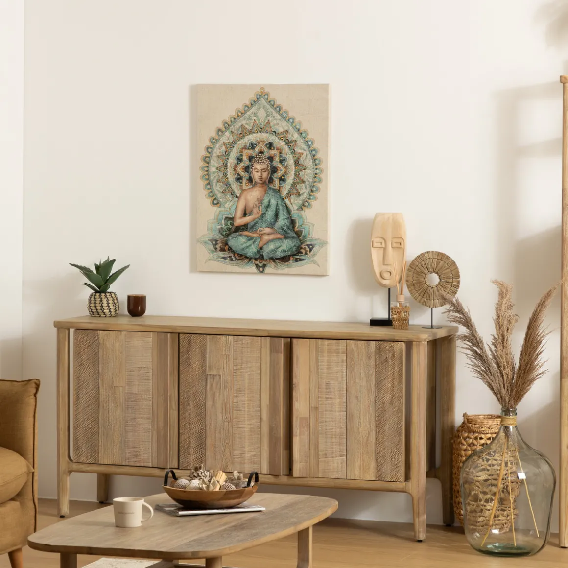 Toile encadrée "Bouddha"