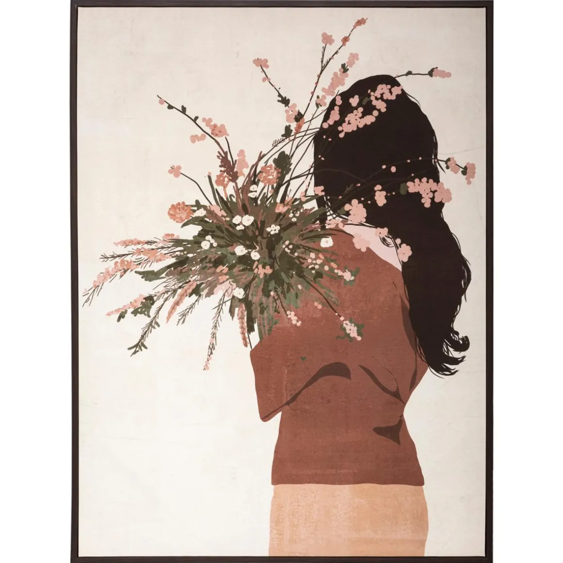 Toile encadrée "Femme"