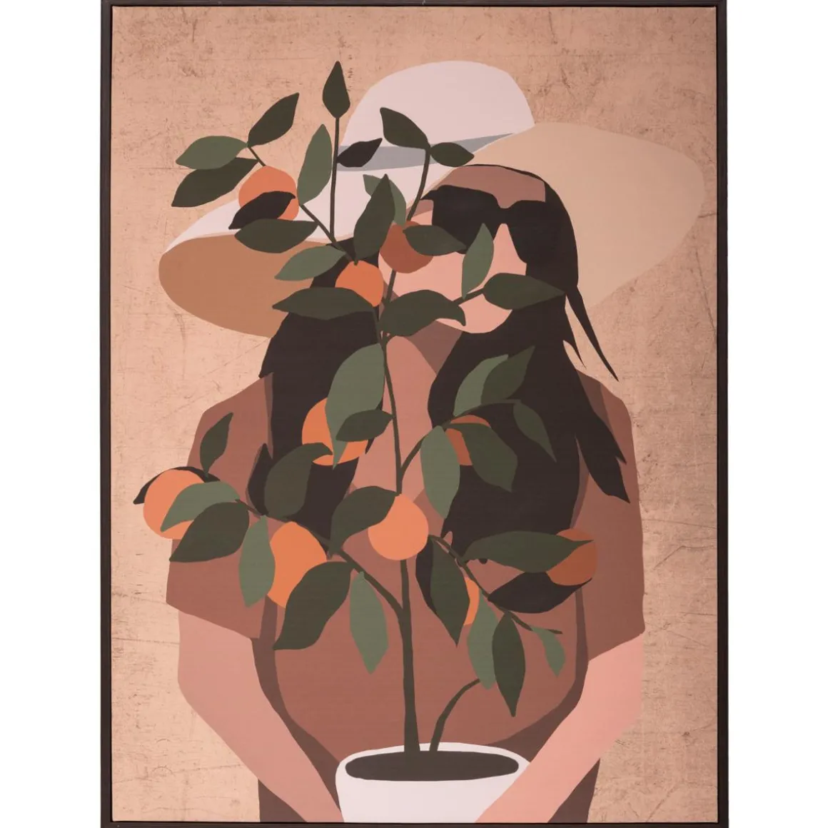 Toile encadrée "Femme"