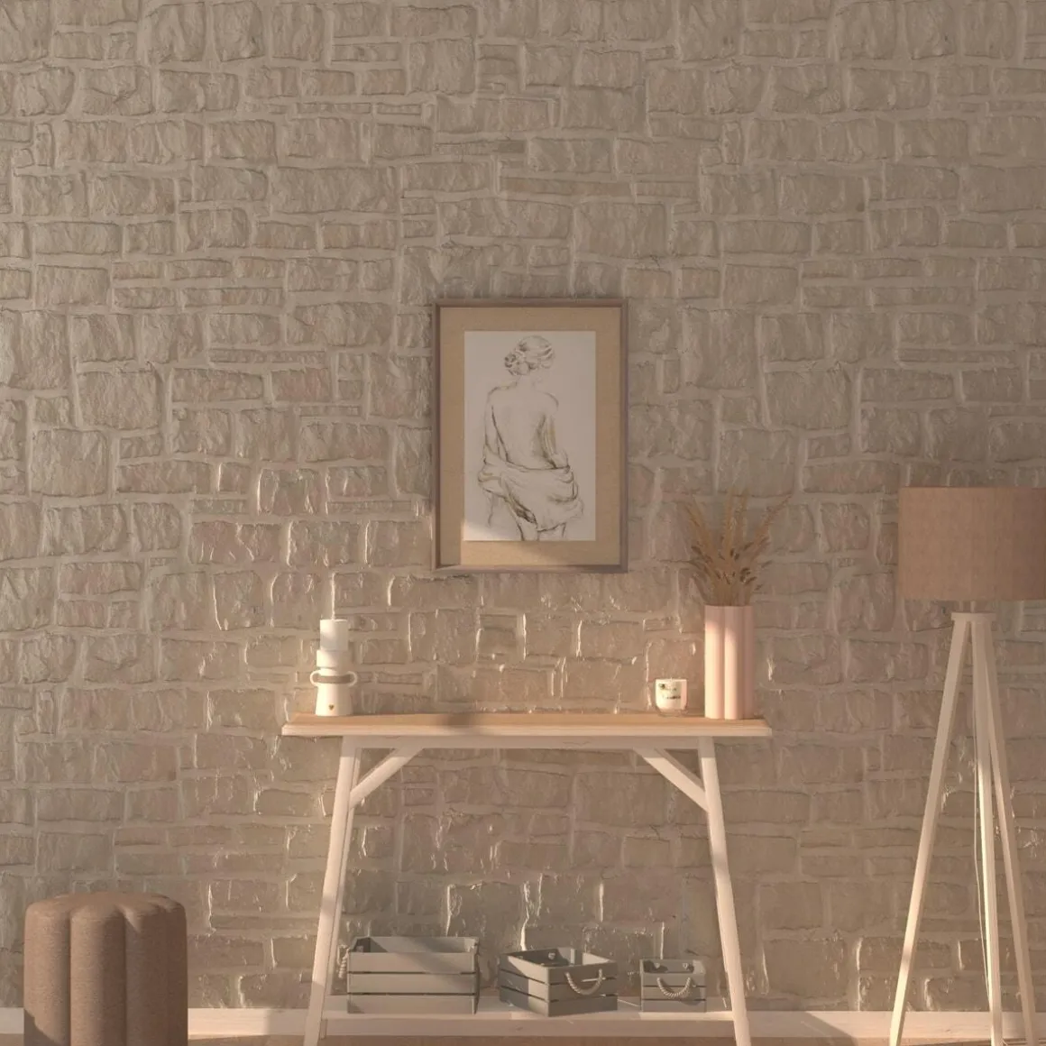 Toile encadrée "Naked"