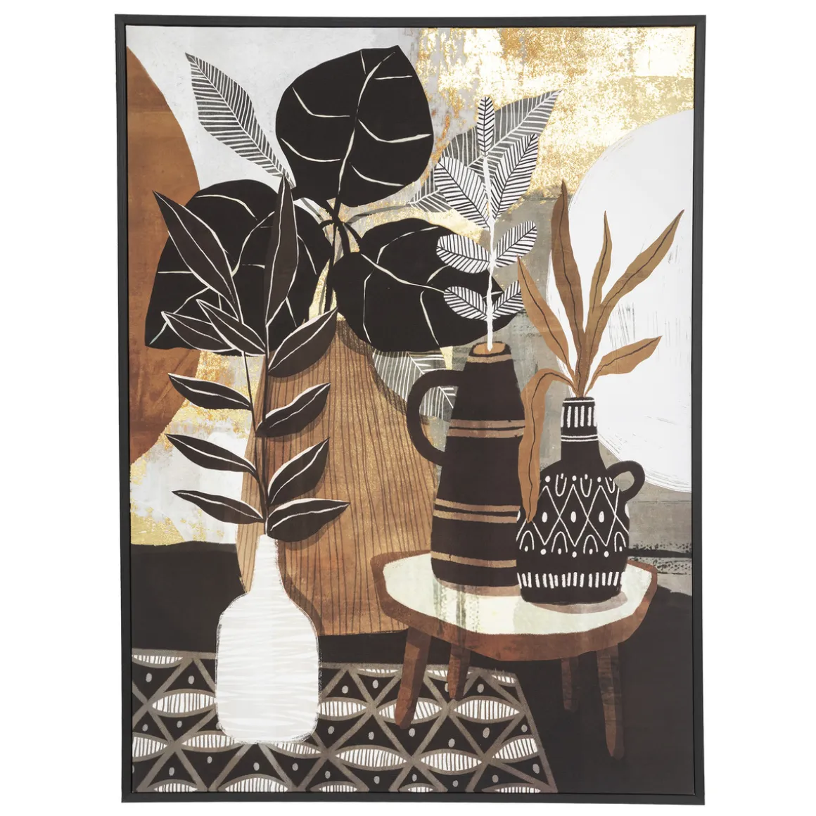 Toile encadrée "Plante"