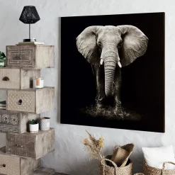 Toile imprimée "Animaux"