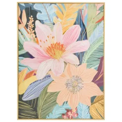 Toile imprimée encadrée "Daisy"