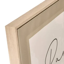 Toile imprimée encadrée 