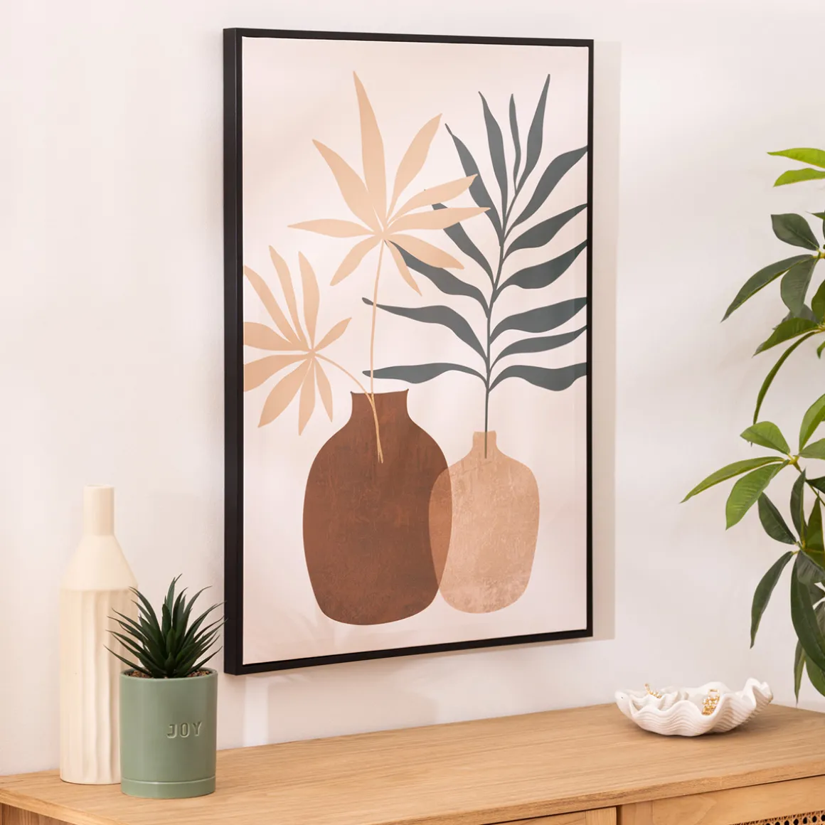 Toile imprimée "Scarlett"