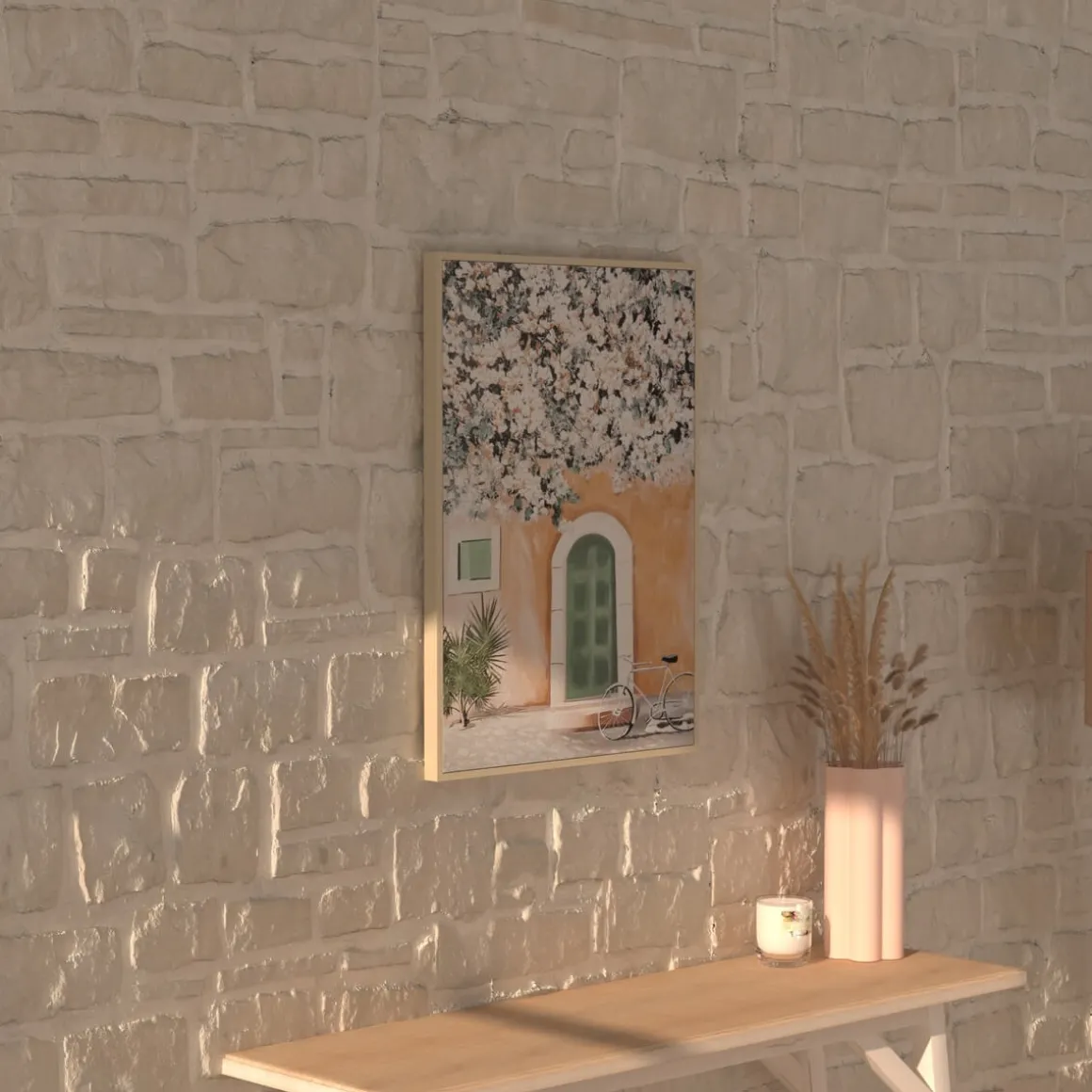 Toile imprimée "Yeli"