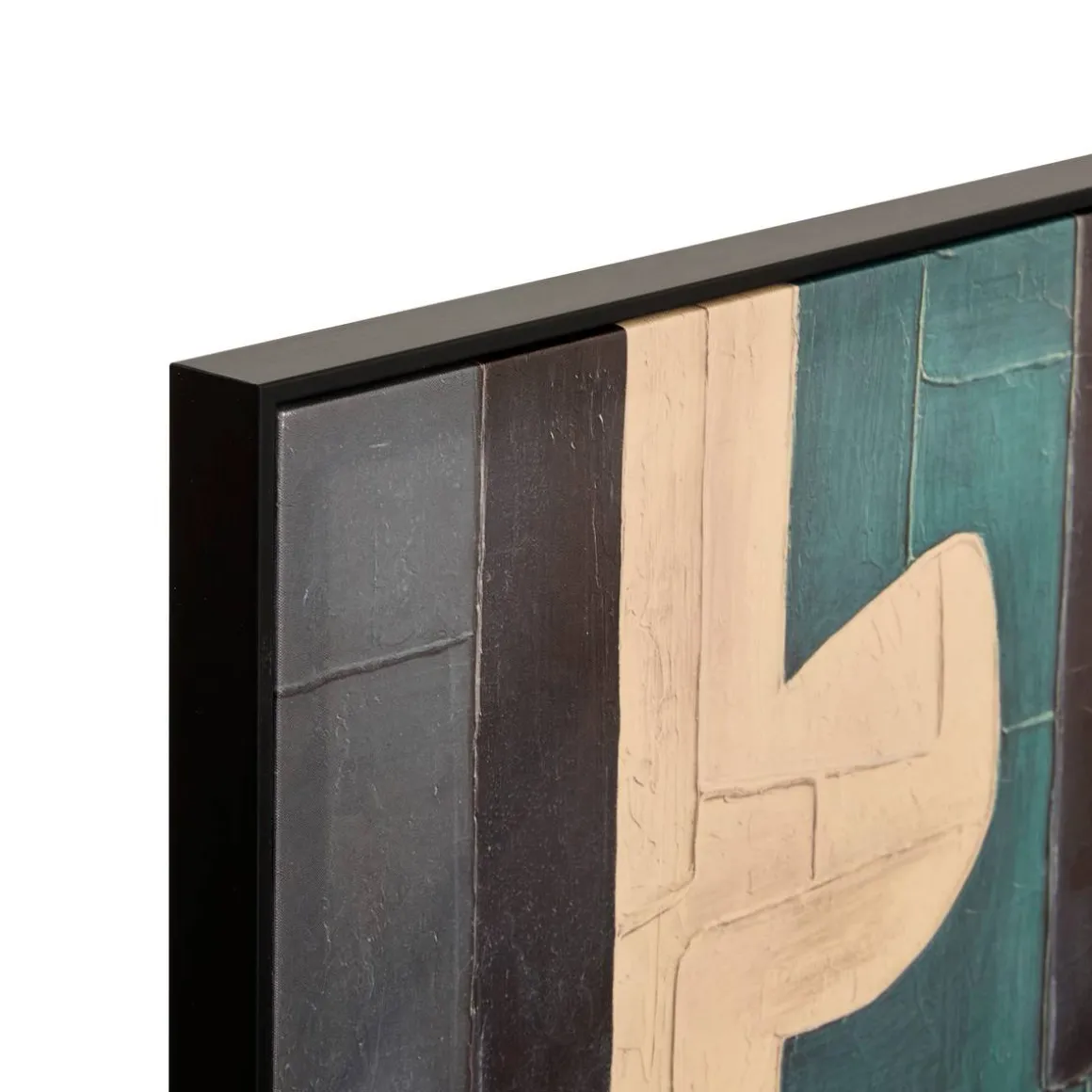 Toile peinte encadrée "Kelton"