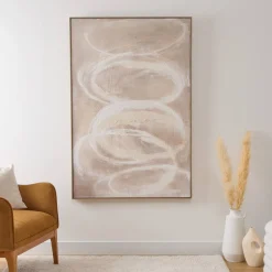 Toile peinte encadrée "Krisna"