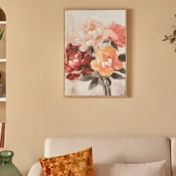 Toile peinte encadrée "Ophelia"