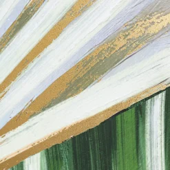 Toile peinte encadrée