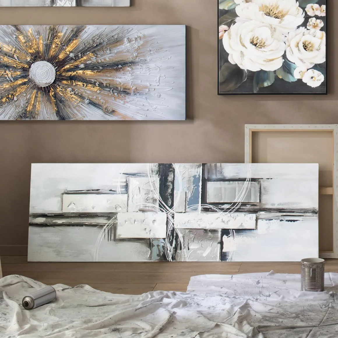 Toile peinte "Kylia"