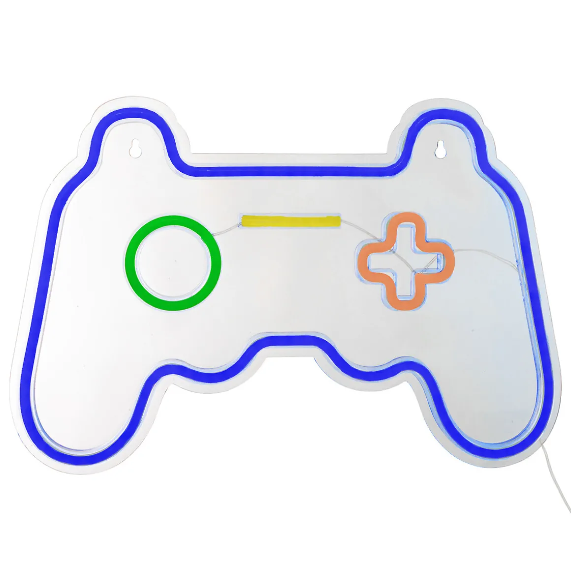 Tube néon mural LED "Manette"