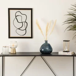 Vase rond verre recyclé