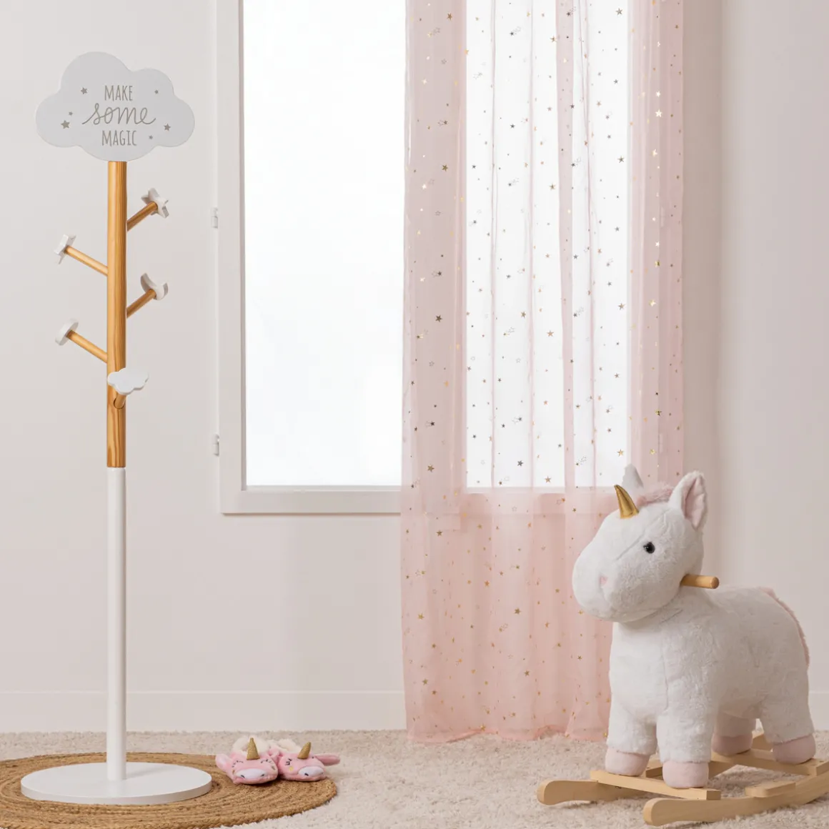 Voilage enfant "Étoile d'or"