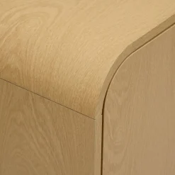 Buffet 2 portes 2 étagères 