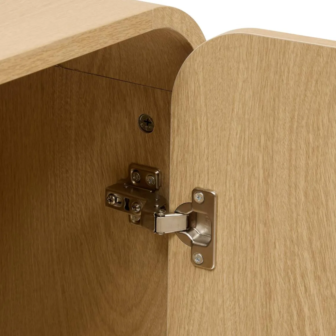 Buffet 2 portes 2 étagères "Lee"