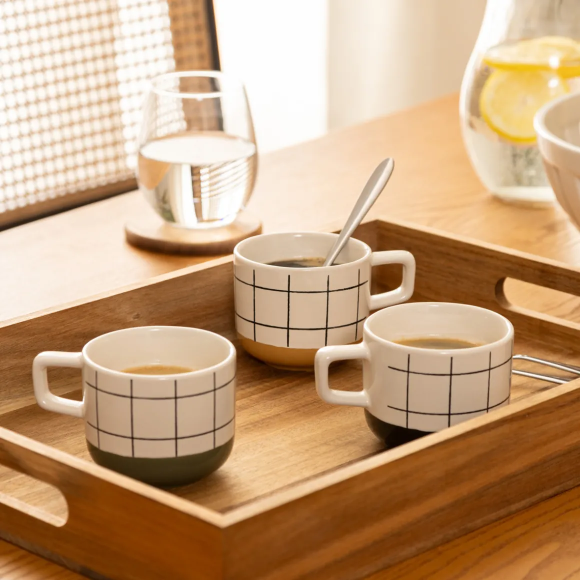 Coffret 6 mugs "Family Corner"