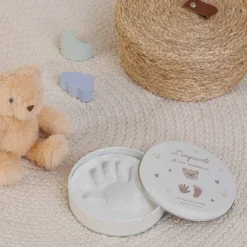 Coffret empreinte avec peluche "Aniel"