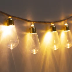 Guirlande LED 10 boules, pile