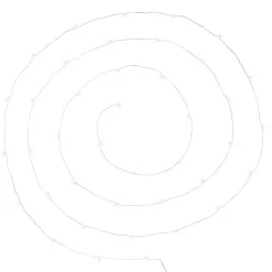 Guirlandes 40 microLED à pile