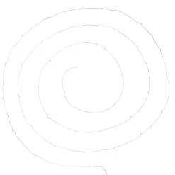 Guirlandes 40 microLED à pile