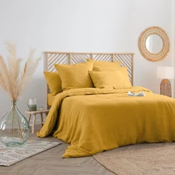 Housse de couette "Linah", lin lavé