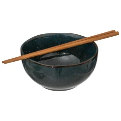 Lot de 2 bols "Jade" avec baguettes