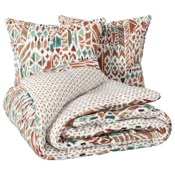 Parure de lit imprimée "Ikat"
