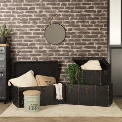 Set de 3 malles "British flower"