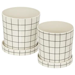 Set de 2 pots "Kaya"