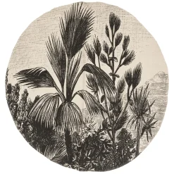 Tapis coton imprimé