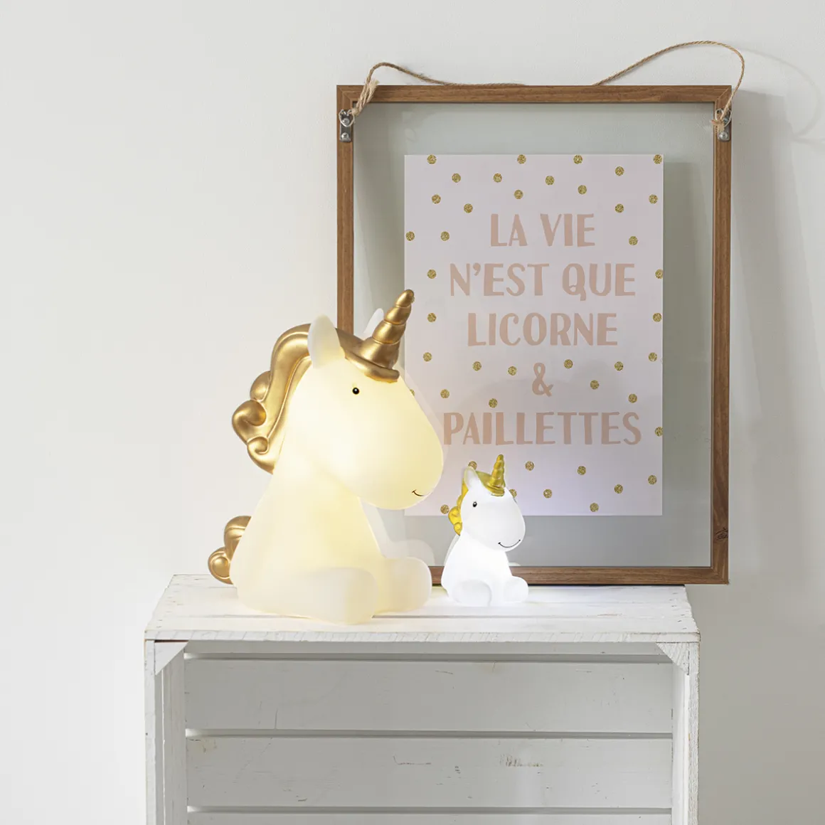 Veilleuse enfant XL "Licorne"